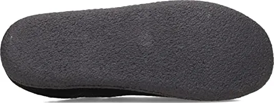 Clarks Stylish Baseball Stiching Black Plush Sherpa Lined Round Toe Suede Clogs
