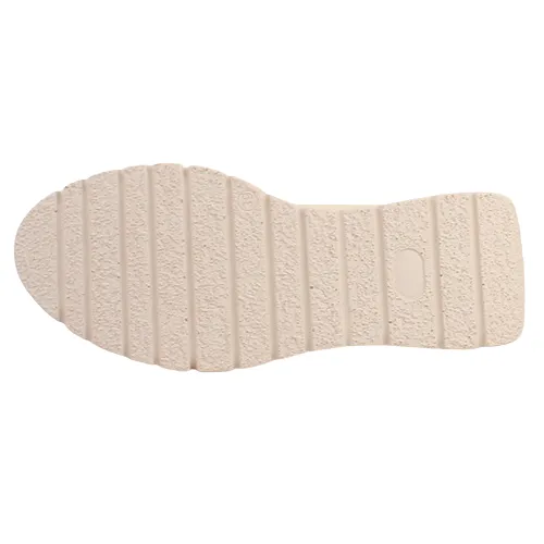 Zanni Ladies Platform Loafers - Makkari One - Cream